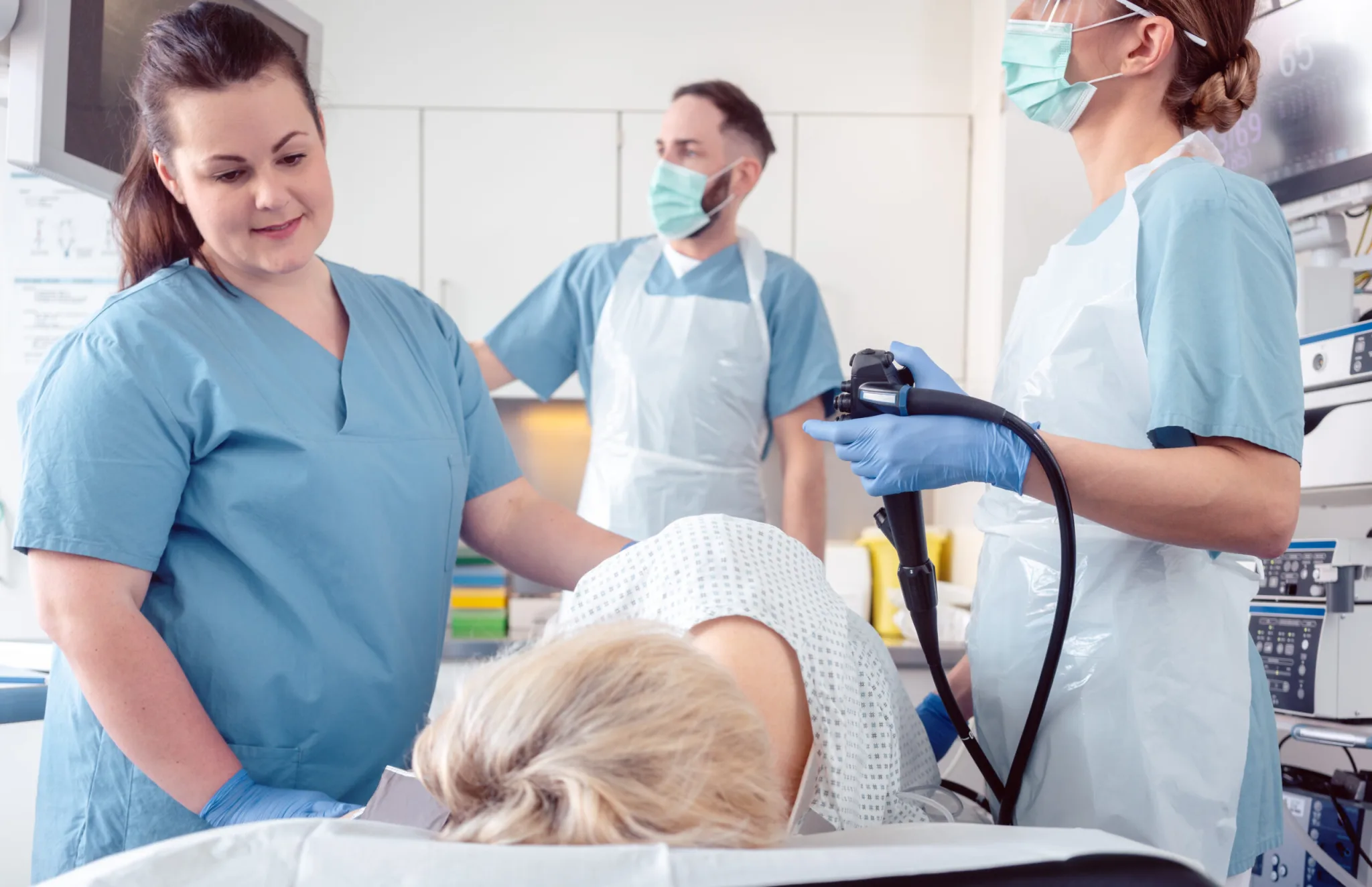 Colonoscopy with sedation Կոլոնոսկոպիա колоноскопия