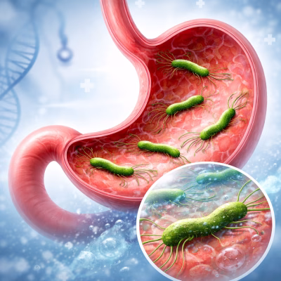 Helicobacter pylori Хеликобактер пилори Հելիկոբակտեր պիլորի